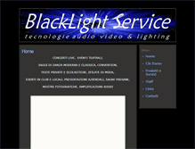 Tablet Screenshot of blacklightservice.com